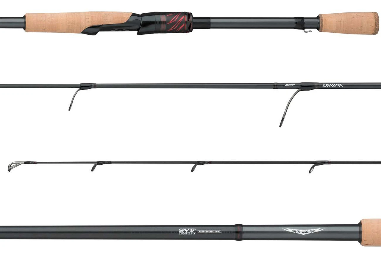 Daiwa 2021 Steez AGS Bass Spinning Rods 1 Daiwa 2021 Steez AGS Bass Spinning Rods