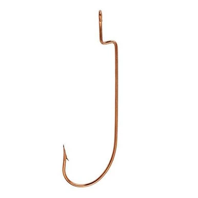 Eagle Claw Lazer Sharp Light Worm Z-Bend Southern Sproat Hooks - 2/0 1 Eagle Claw Lazer Sharp Light Worm Z-Bend Southern Sproat Hooks - 2/0