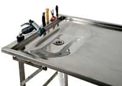 Organized Fishing SST-001SK Gray Stainless Steel Fillet Table