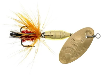 Panther Martin Inline Spinner - #6 - Fly Gold & Orange 1 Panther Martin Inline Spinner - #6 - Fly Gold & Orange