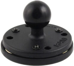 RAM MOUNTS RAM Triple Magnetic 2.5" Round Base W/ 1" Ball
