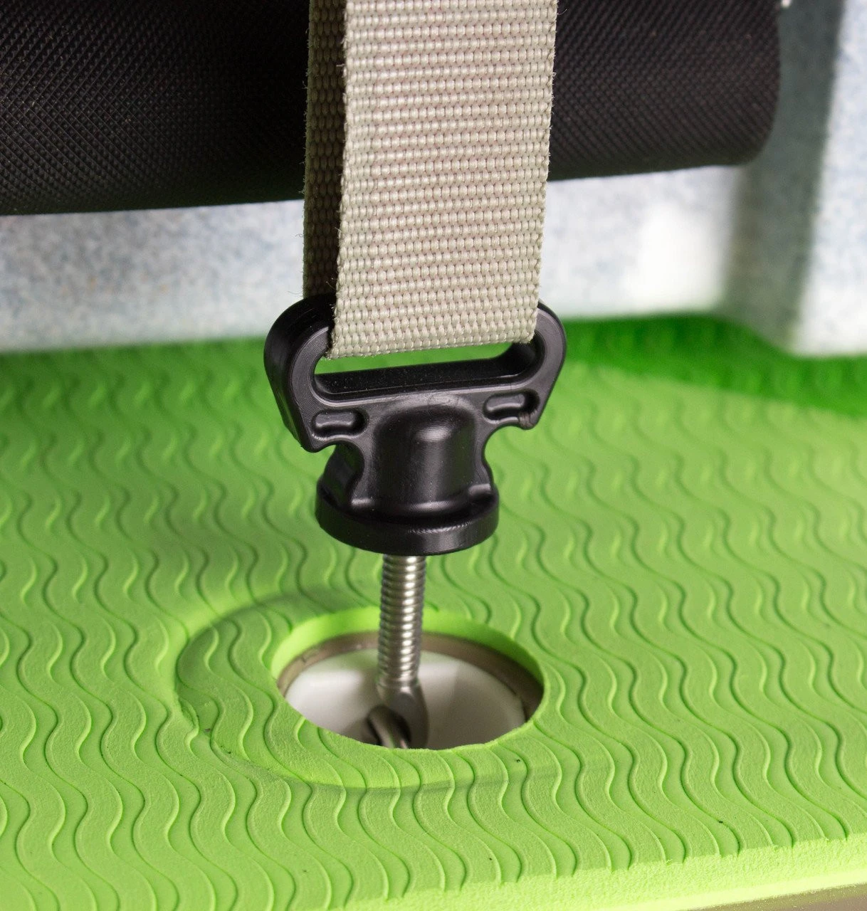 YakAttack SUP Leash Plug Adapter With Vertical Tie Downs 3 YakAttack SUP Leash Plug Adapter With Vertical Tie Downs - Image 3