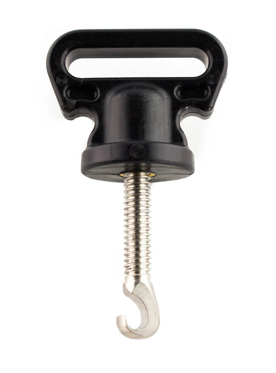 YakAttack SUP Leash Plug Adapter With Vertical Tie Downs 2 YakAttack SUP Leash Plug Adapter With Vertical Tie Downs - Image 2