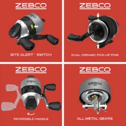 Zebco 33 MAX Spincast Reel -VMC Sales Store zebco 33mxn bx6 33 max sc reel 39509.1651367492